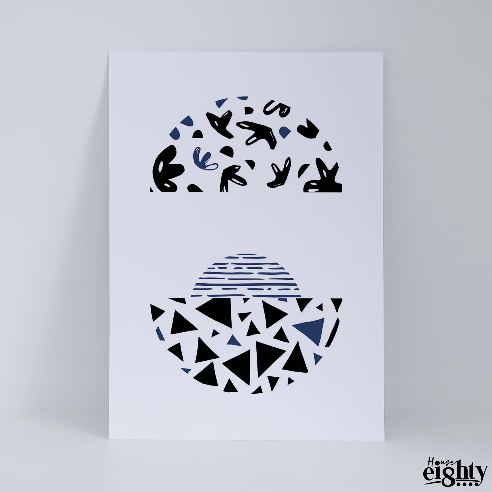 Abundance (Blue) Art Print