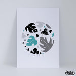 Load image into Gallery viewer, Compost (Teal) Art Print
