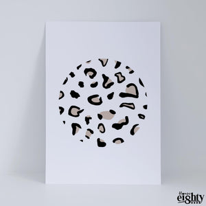 Leopard Print (Wafer) Art Print