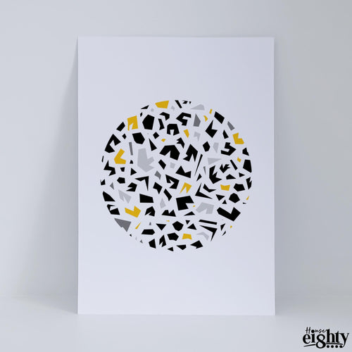 Load image into Gallery viewer, Contortion 2. (Mustard) Art Print
