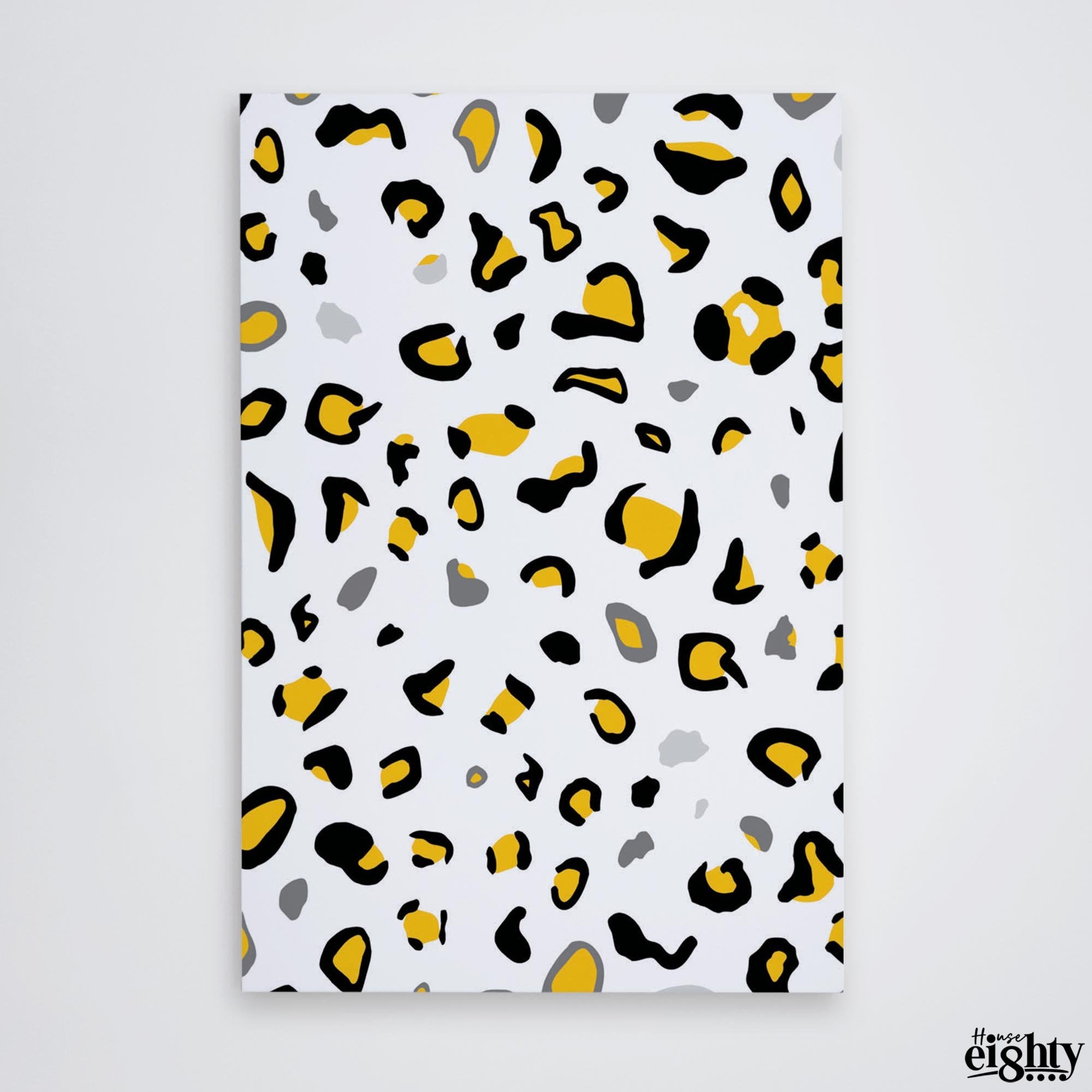 Wild (Mustard) Canvas Print