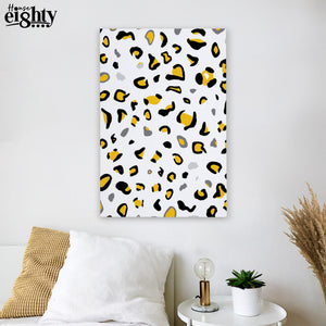 Wild (Mustard) Canvas Print