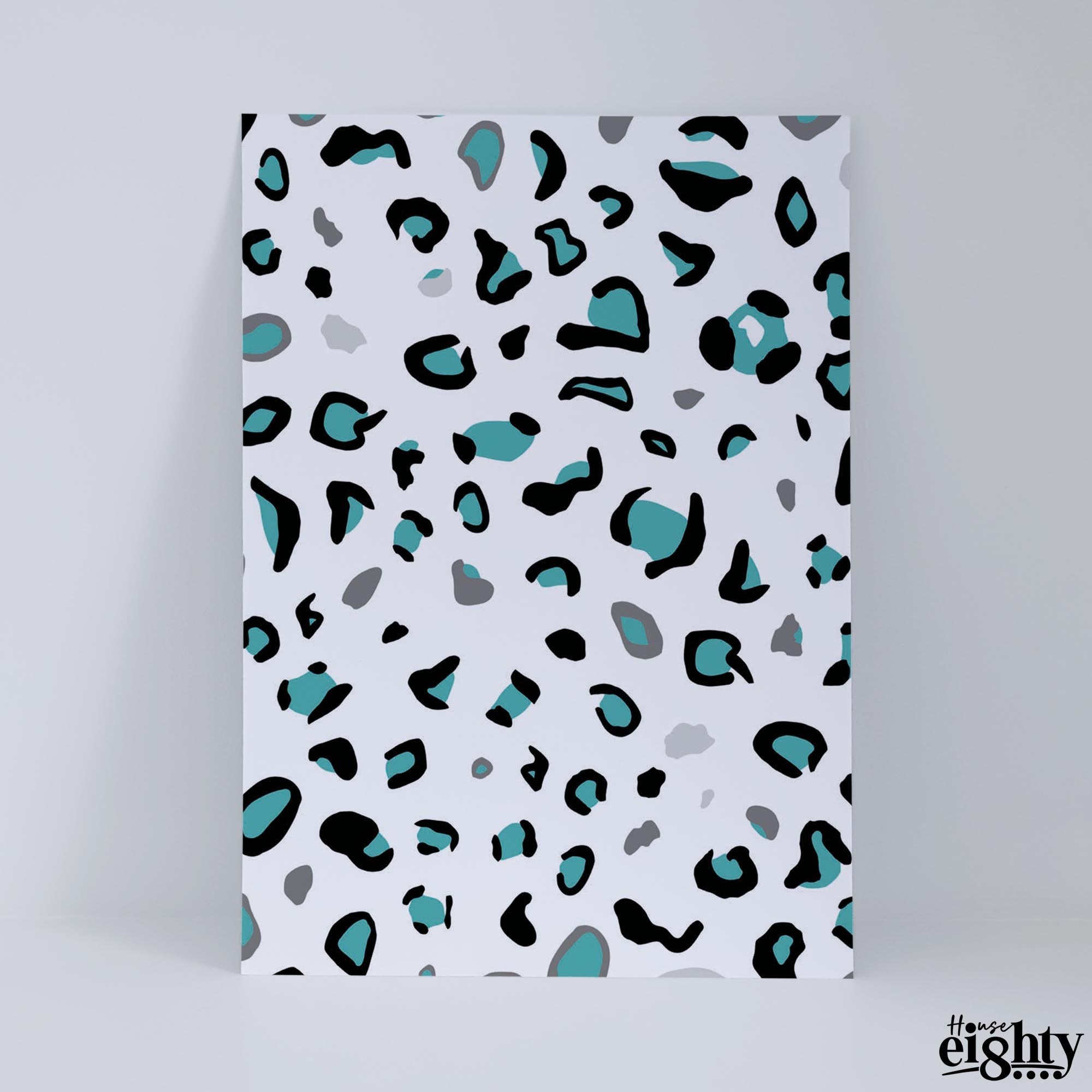 Wild (Teal) Art Print