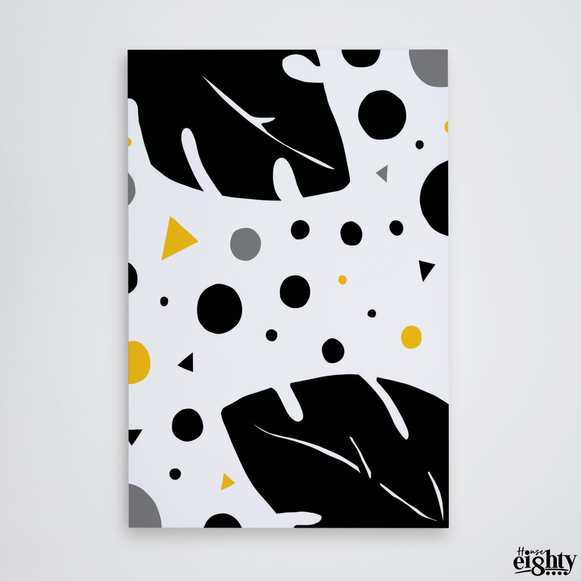 Monotropic 2. (Mustard) Canvas Print