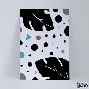 Monotropic 2. (Teal) Art Print