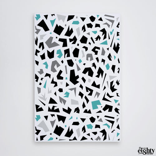 Load image into Gallery viewer, Asperous (Teal) Canvas Print
