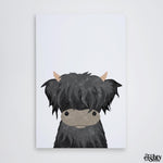 Load image into Gallery viewer, Dexter The Highland Cow Canvas Print
