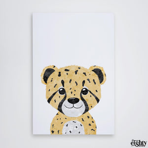 Charlie The Cheetah Canvas Print