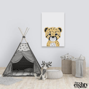 Charlie The Cheetah Canvas Print