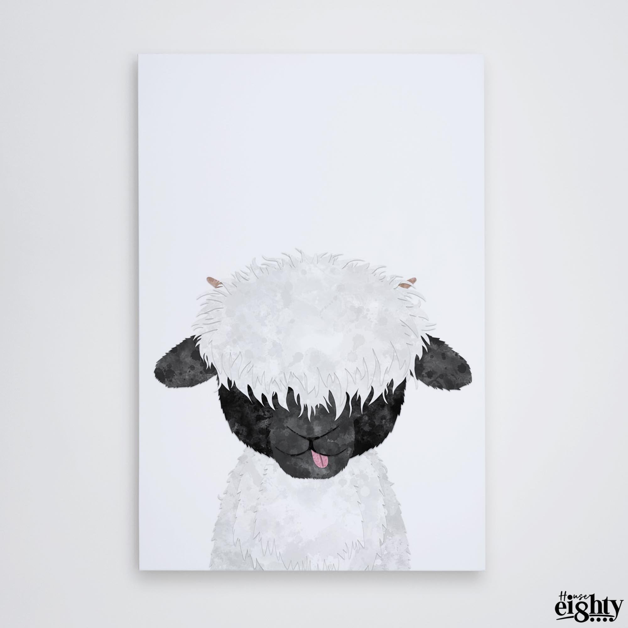 Heidi The Valais Blacknose Sheep Canvas Print